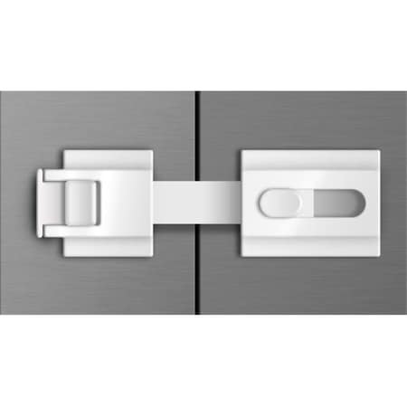 The Door Guardian The Door Guardian TGRL-BL The Guardian Refrigerator Lock - Black TGRL-BL